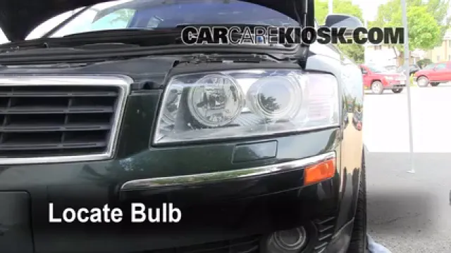 2004 Audi A8 Quattro L 4.2L V8 Luces Luz de estacionamiento (reemplazar foco)